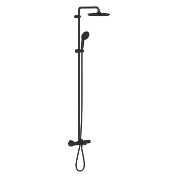 - GROHE-Vitalio Start System 250 System wannowo-prysznicowy z termostatem do montażu ściennego czarny mat 269882431 - 269882431 - Łazienki Szydłowski