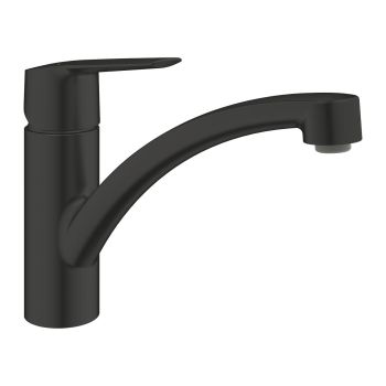- GROHE-Start Jednouchwytowa bateria kuchenna czarny mat 305302432 - 305302432 - Łazienki Szydłowski
