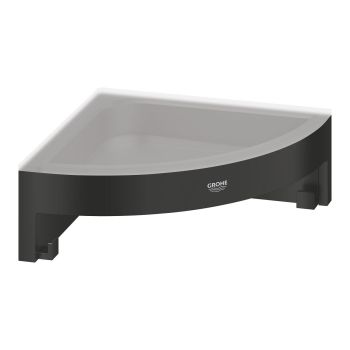 - GROHE-Start Cube półka narożna czarny mat 411062430 - 411062430 - Łazienki Szydłowski