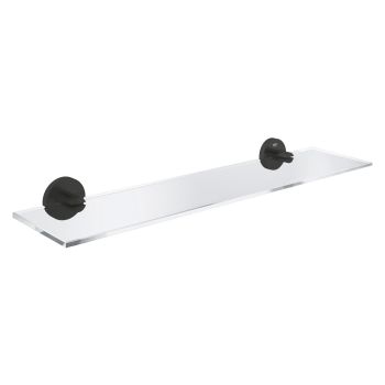 - GROHE-Start Półka szklana czarny mat 412022430 - 412022430 - Łazienki Szydłowski
