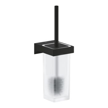  - GROHE-Selection Cube Szczotka toaletowa (komplet) phantom black 102277KF00 - 102277KF00 - Łazienki Szydłowski