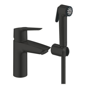 - GROHE-Start Bateria umywalkowa, Rozmiar S czarny mat 231232433 - 231232433 - Łazienki Szydłowski