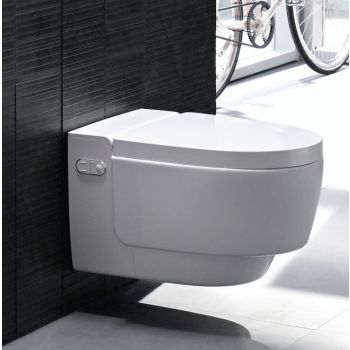 - GEBERIT AquaClean Mera Comfort toaleta myjąca wisząca z deską WC z powłoką, kolor biały 146210111 - 146.210.11.1 - Łazienki Szydłowski