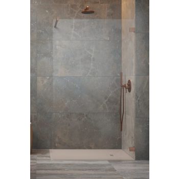 - Radaway Essenza Pro Brushed Copper Walk-in szkło transparent Walk-in 120 101031209301 - 10103120-93-01 - Łazienki Szydłowski