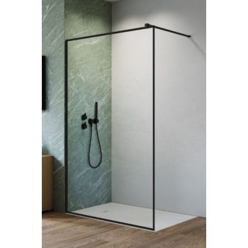 - Radaway Nes Black Walk-in II Frame szkło frame Walk-in 80 100130805456 - 10013080-54-56 - Łazienki Szydłowski