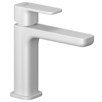 - KLUDI RENON bateria umywalkowa 110 biały mat 422885375 - 422885375 - Łazienki Szydłowski