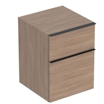  - Geberit iCon szafka boczna 45 cm, 2 szuflady kolor dąb 502315JH1 - 502.315.JH.1 - Łazienki Szydłowski