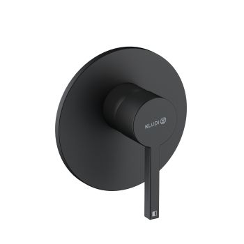  - KLUDI NOVA FONTE Puristic podtynkowa bateria prysznicowa czarny m 207553915 - 207553915 - Łazienki Szydłowski