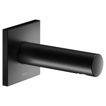  - KEUCO IXMO Wylewka wannowa 15,2 cm czarny mat 59545370002 - 59545370002 - Łazienki Szydłowski