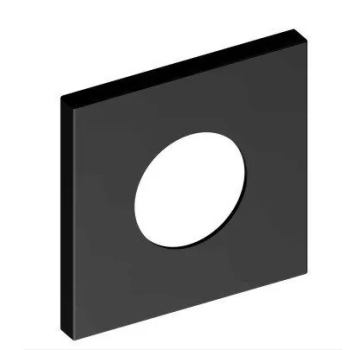 - KEUCO IXMO Dysk dekoracyjny chrom czarny szczotkowany 59556130092 - 59556130092 - Łazienki Szydłowski