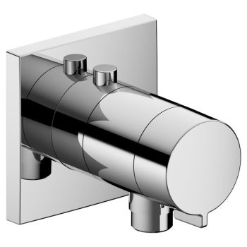  - KEUCO IXMO Bateria termostatyczna podtynkowa z przyłączem węża chrom 59554010002 - 59554010002 - Łazienki Szydłowski