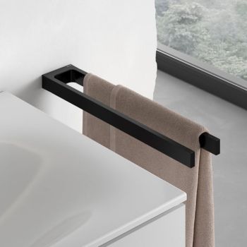 - KEUCO Edition 11 Wieszak na ręcznik 45 cm czarny mat 11118370000 - 11118370000 - Łazienki Szydłowski