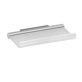 - KEUCO Plan Mocowanie półki (konsola) Aluminium srebro eloksalowane/chrom 14910170000 - 14910170000 - Łazienki Szydłowski