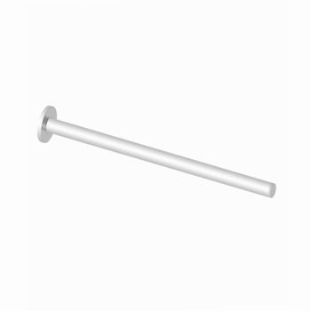 - KEUCO Plan Wieszak na ręcznik 33,9 cm Aluminium srebro eloksalowane/chrom 14923170000 - 14923170000 - Łazienki Szydłowski