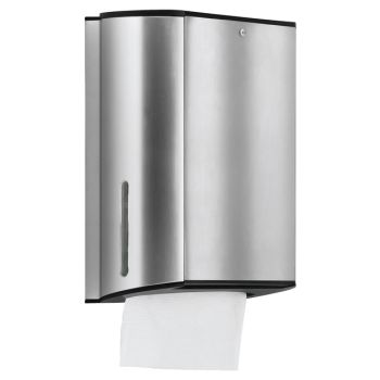 - KEUCO Plan Dozownik ręczników papierowych aluminium srebro eloksalowane (E6 EV1) 14985170000 - 14985170000 - Łazienki Szydłowski