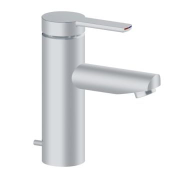  - KEUCO Plan Blue bateria umywalkowa 90 aluminium-wykończenie 53902170000 - 53902170000 - Łazienki Szydłowski