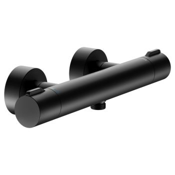 - KEUCO Plan blue Termostatyczna bateria prysznicowa czarny mat 53926371001 - 53926371001 - Łazienki Szydłowski