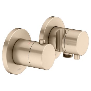  - KEUCO Edition 400 Bateria termostatyczna prysznicowa brąz szczotkowany 51553031221 - 51553031221 - Łazienki Szydłowski
