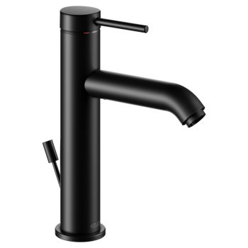  - KEUCO IXMO bateria umywalkowa 130 czarny mat 59501372001 - 59501372001 - Łazienki Szydłowski