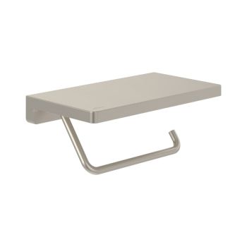 - Villeroy&Boch Elements Striking uchwyt na papier z półką, nikiel szczotkowany TVA15202300064 - TVA15202300064 - Łazienki Szydłowski