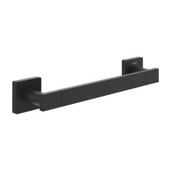 - Villeroy&Boch Elements Striking uchwyt łazienkowy 36 cm, czarny mat TVA152022000K5 - TVA152022000K5 - Łazienki Szydłowski