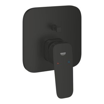- GROHE-Cubeo Bateria do obsługi 2 odbiorników czarny mat 1017782430 - 1017782430 - Łazienki Szydłowski