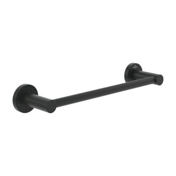 - Villeroy&Boch Elements Tender wieszak łazienkowy 36,6 cm czarny mat TVA151021000K5 - TVA151021000K5 - Łazienki Szydłowski