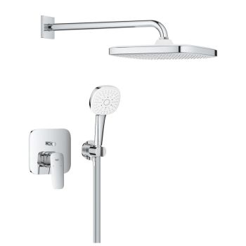  - GROHE-Cubeo Podtynkowy zestaw prysznicowy z deszczownicą Tempesta 250 chrom 1053360000 - 1053360000 - Łazienki Szydłowski
