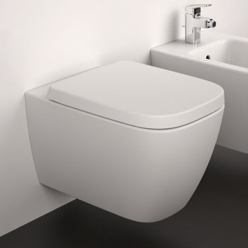  - Ideal Standard I.LIFE B miska WC wisząca z deską biały z powłoką T5217HY - T5217HY - Łazienki Szydłowski