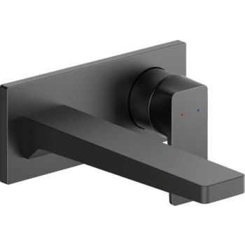 - DURAVIT Manhattan bateria umywalkowa , wylewka 189 mm czarny mat MH1070004046 - MH1070004046 - Łazienki Szydłowski