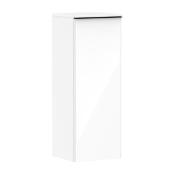  - HANSGROHE Xelu Q Szafka 40x37X 106,5 cm , biały połysk uchwyt czarny mat 54127670 - 54127670 - Łazienki Szydłowski