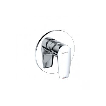 - KLUDI PURE&SOLID podtynkowa bateria natryskowa do elementu podtynkowego KLUDI-SLIM.BOXX 88022 chrom 347550575 - 347550575 - Łazienki Szydłowski