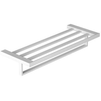  - KLUDI Vela C wieszak na ręcznik z półką 60 cm biały mat 3198953 - 3198953 - Łazienki Szydłowski