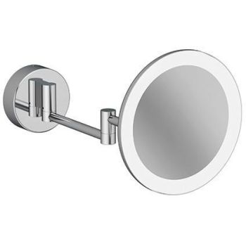  - KLUDI Vela R lusterko kosmetyczne LED chrom 5899505W - 5899505W - Łazienki Szydłowski