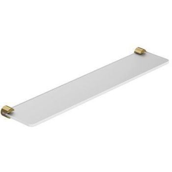  - KLUDI Vela R szklana półka 60 cm złoty szczotkowany 58973N0 - 58973N0 - Łazienki Szydłowski