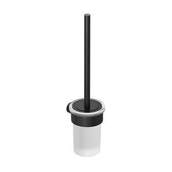 - KLUDI Vela R zestaw ze szczotką do WC czarny mat 5897439 - 5897439 - Łazienki Szydłowski