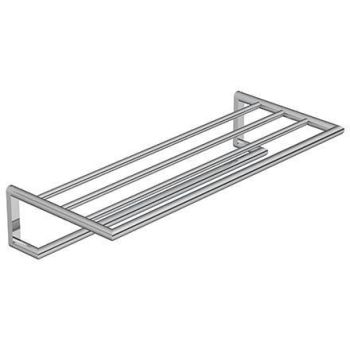  - KLUDI Vela R wieszak na ręcznik z półką 60 cm chrom 5898905 - 5898905 - Łazienki Szydłowski