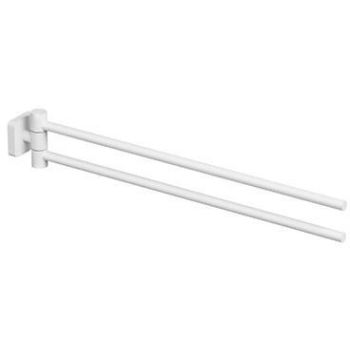  - KLUDI Vela S wieszak na ręczniki 44 cm biały mat 2597753 - 2597753 - Łazienki Szydłowski