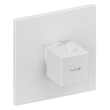  - KLUDI DECUS Podtynkowa bateria z termostatem biały mat 547395375 - 547395375 - Łazienki Szydłowski
