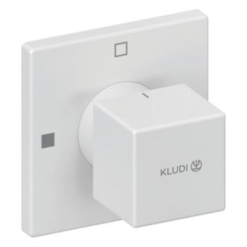  - KLUDI DECUS przełącznik dwukierunkowy biały mat 548475375 - 548475375 - Łazienki Szydłowski