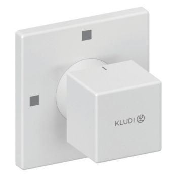  - KLUDI DECUS przełącznik trzykierunkowy biały mat 548465375 - 548465375 - Łazienki Szydłowski
