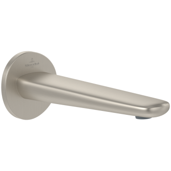 - Villeroy&Boch Antao wylewka wannowa nikiel szczotkowany TVT11100300064 - TVT11100300064 - Łazienki Szydłowski