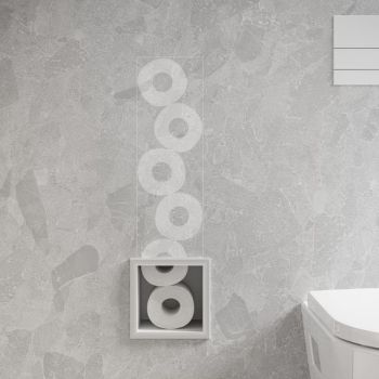 - HANSGROHE XtraStoris Original moduł toaletowy, z uchwytem na zapasowy papier kolor biały mat 56058700 - 56058700 - Łazienki Szydłowski