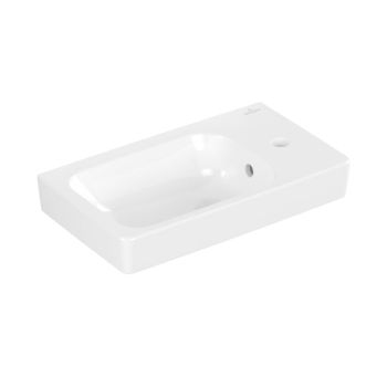 - Villeroy & Boch Architectura umywalka 48 x 27,5 cm biała z powłoką ceramicplus 438648R1 - 438648R1 - Łazienki Szydłowski