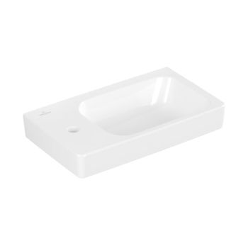  - Villeroy & Boch Architectura umywalka toaletowa 48 x 27,5 cm kolor biały z CeramicPlus 438549R1 - 438549R1 - Łazienki Szydłowski