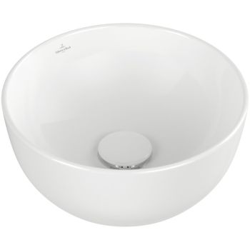 - Villeroy & Boch Artis stojąca na blacie średnica 32,5 cm biała 43893201 - 43893201 - Łazienki Szydłowski