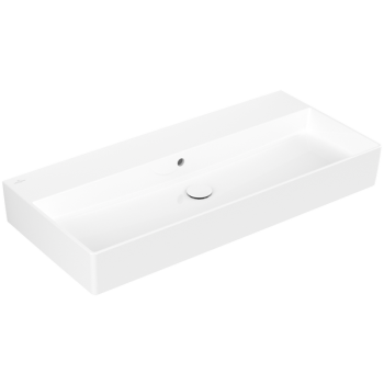 - VILLEROY & BOCH Memento 2.0 Umywalka 100 x 47 cm z przelewem, nieszlifowana biała 4A22A601 - 4A22A601 - Łazienki Szydłowski