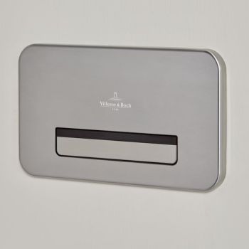  - Villeroy&Boch ViConnect przycisk spłukujacy z oświetleniem kolor stal nierdzewna szczotkowana 922311LC - 922311LC - Łazienki Szydłowski