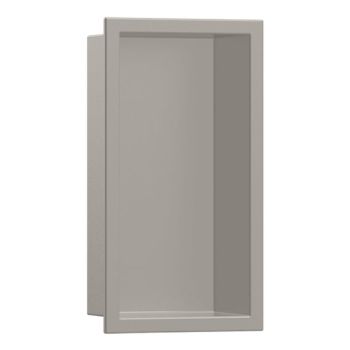 - HANSGROHE XtraStoris Original Wnęka ścienna z ozdobną ramką 30 x 15 x 10 cm Szarość Betonu 56057380 - 56057380 - Łazienki Szydłowski