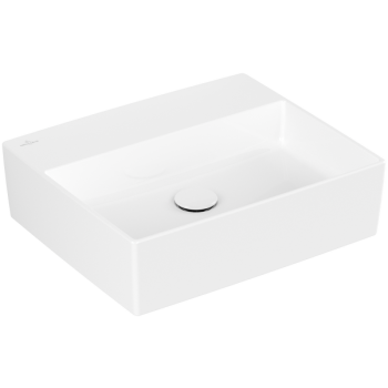 - VILLEROY&BOCH Memento 2.0 Umywalka stojąca na blacie 49,8 x 42 cm bez przelewu biały 4A075301 - 4A075301 - Łazienki Szydłowski